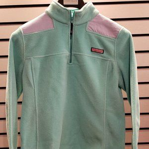 Vineyard Vines Women's Small Fleece 1/4 Zip